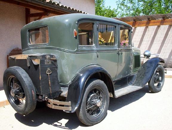 Ford A de l'arrire