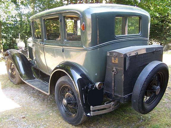 Ford A de l'arrire