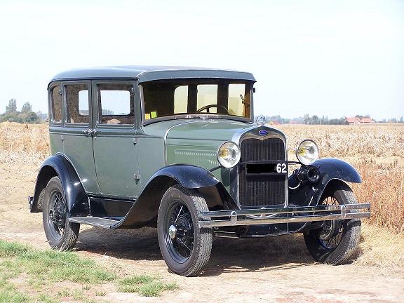 Ford A de l'avant